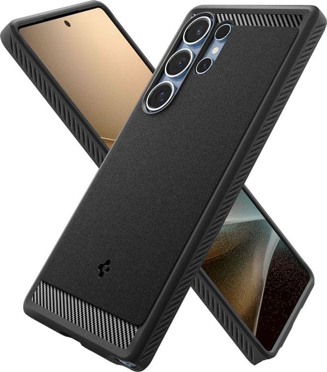 Spigen Rugged Armor Mag MagSafe - Case for Samsung Galaxy S25 Ultra (Matte Black) - 8