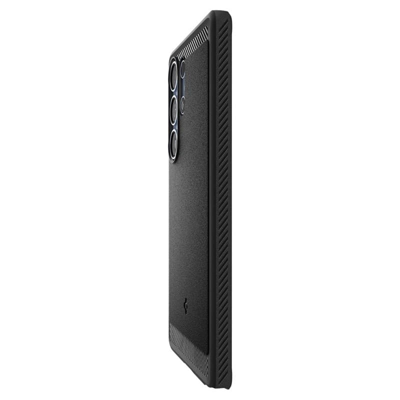 Spigen Rugged Armor Mag MagSafe - Case for Samsung Galaxy S25 Ultra (Matte Black) - 9