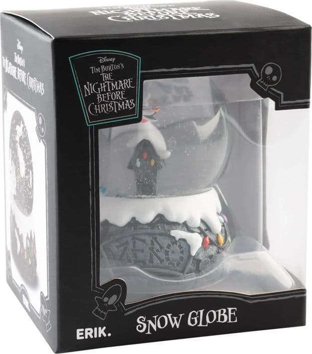 Disney Nightmare Before Christmas - Globo di neve Zero Glass in confezione regalo - 6
