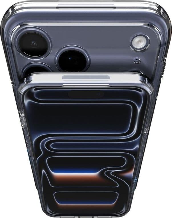Spigen Ultra Hybrid T Mag MagSafe - Custodia per iPhone 17 Pro (blu opaco) - 9