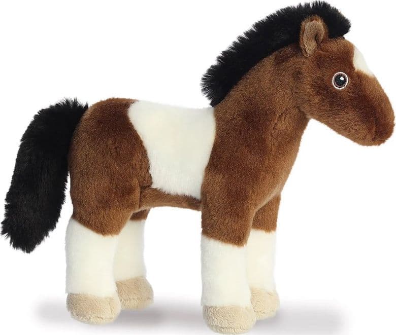 Eco Nation – Plush Toy / Cuddly Paint Horse 23 cm Eco-Friendly - 3