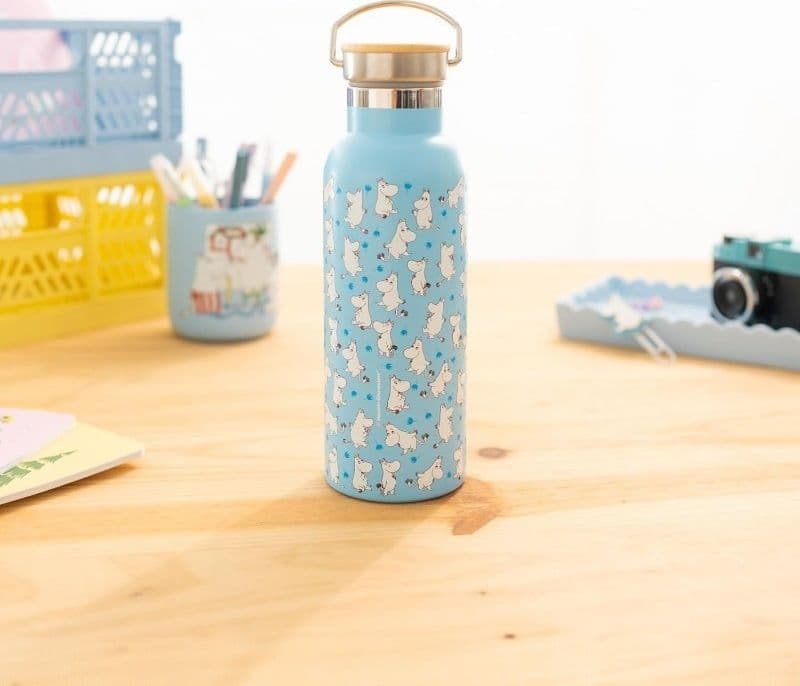 Moomins - Stainless Steel Thermal Bottle with Handle 500 ml - 4
