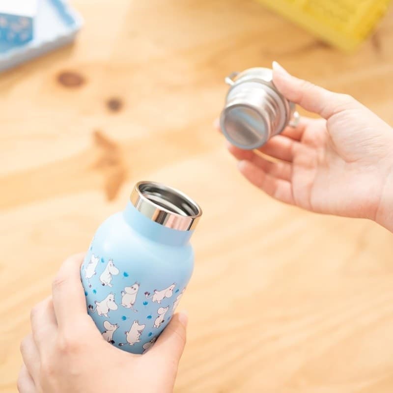 Moomins - Stainless Steel Thermal Bottle with Handle 500 ml - 5