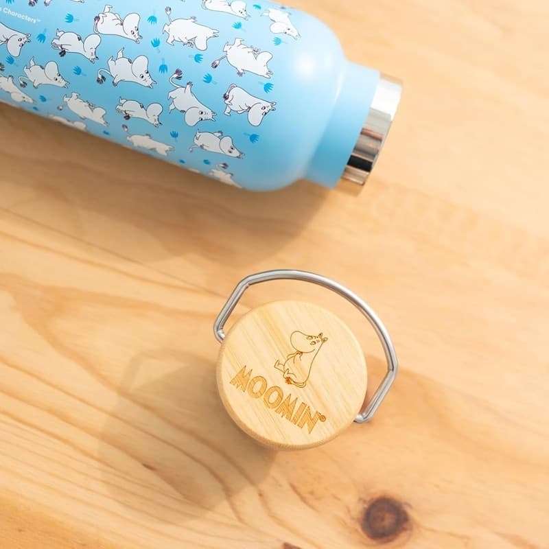 Moomins - Stainless Steel Thermal Bottle with Handle 500 ml - 6
