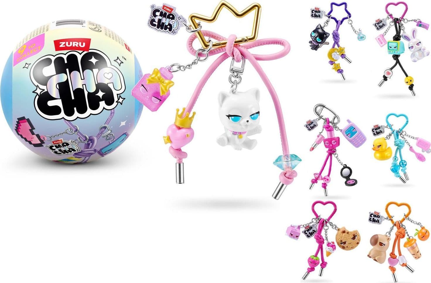 ChaChaCha Crea Portachiavi e Charms
