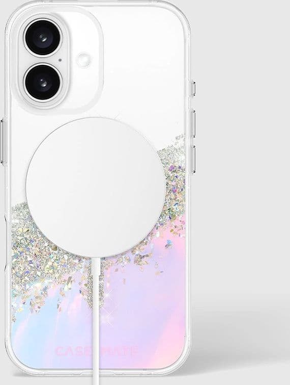 Case-Mate Karat MagSafe - Case for iPhone 16 (Holographic Soap Bubble) - 10