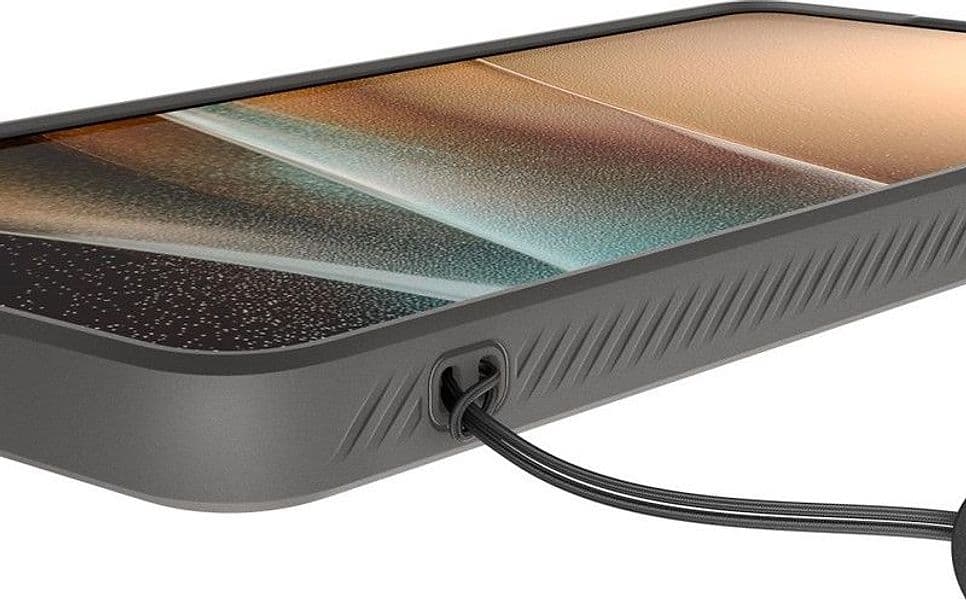 Spigen Liquid Air Mag MagSafe - Custodia per Samsung Galaxy S26 Ultra (grigio marmo) - 7