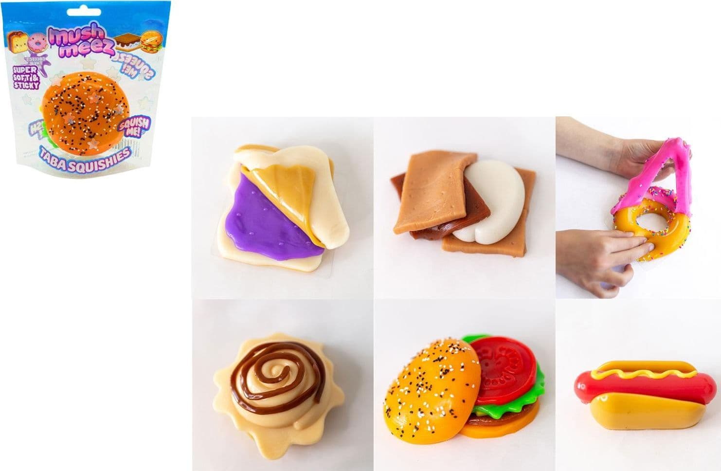 Taba Squishies Mushmeez dolce salato 6 ass. - 2