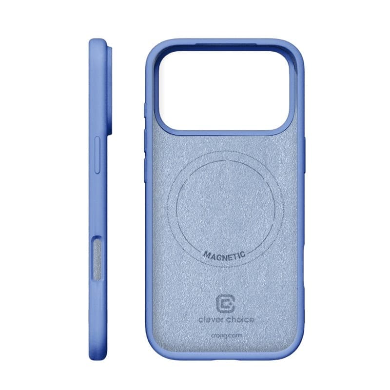 Crong Color Cover Magnetic - Custodia MagSafe per iPhone 18 Pro Max / 17 Pro Max (Blu) - 2