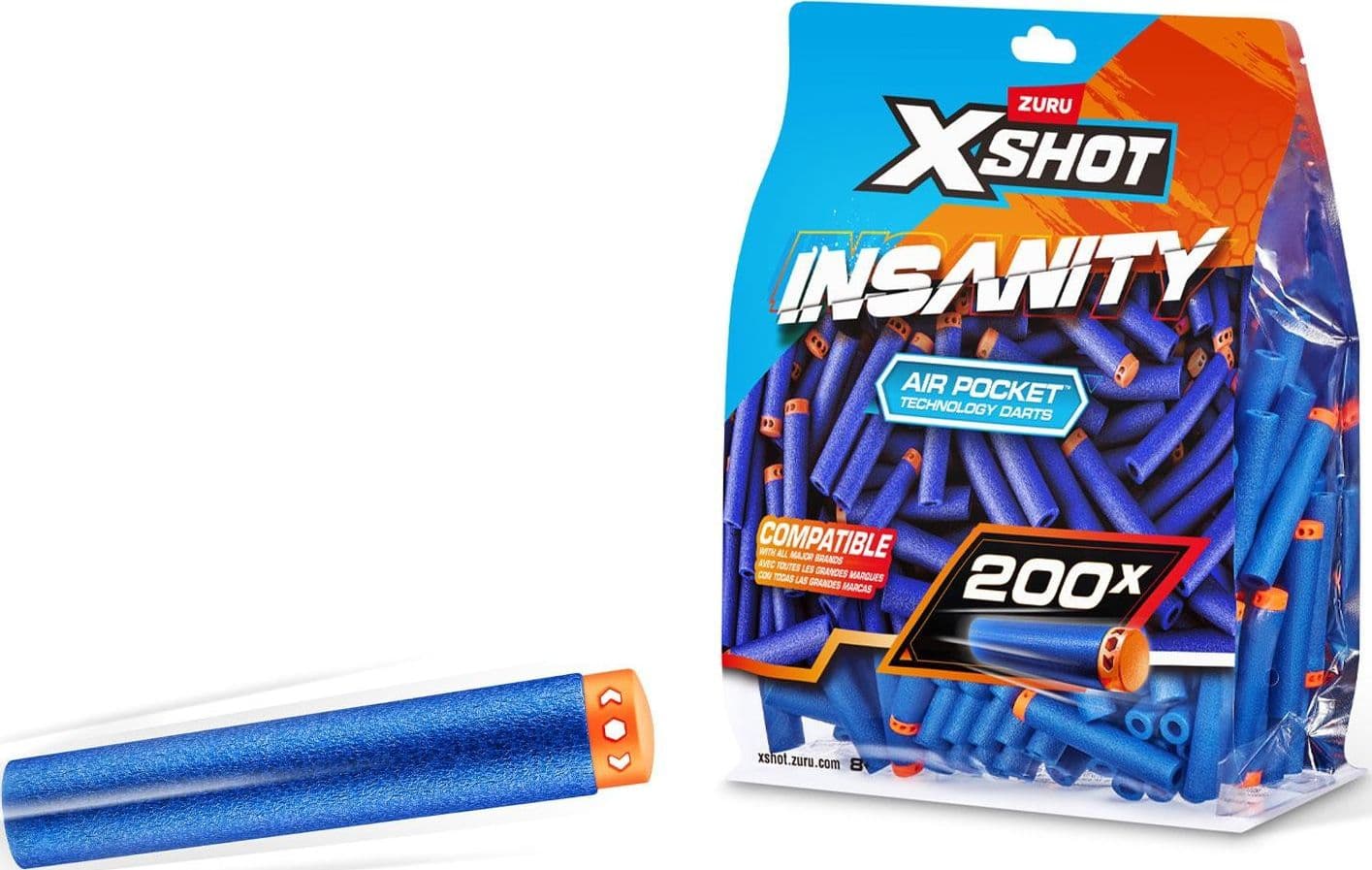 X-Shot Insanity Dardi 200pz
