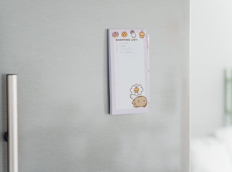 Pusheen - Quaderno con calamita da frigo + matita della collezione Moments - 5