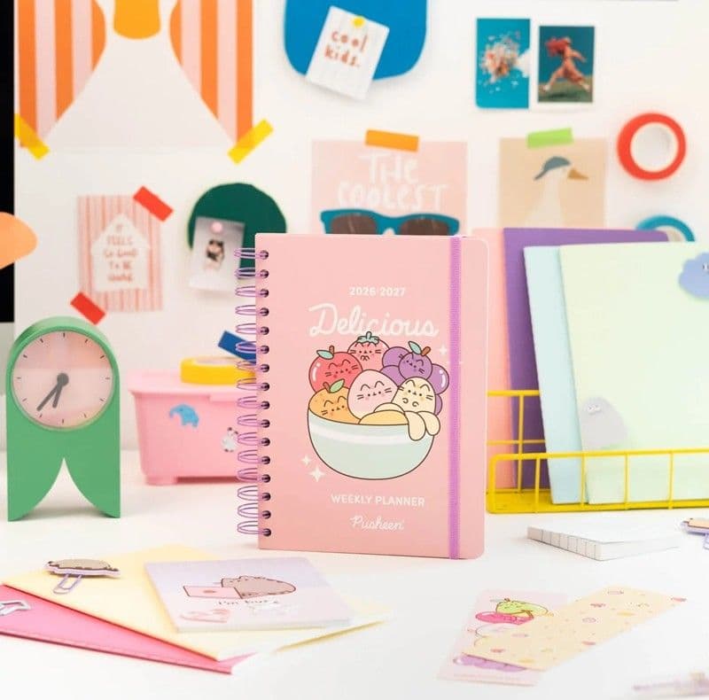 Pusheen - Calendario / Agenda settimanale A5 della collezione Frutta 2026/2027 - 3