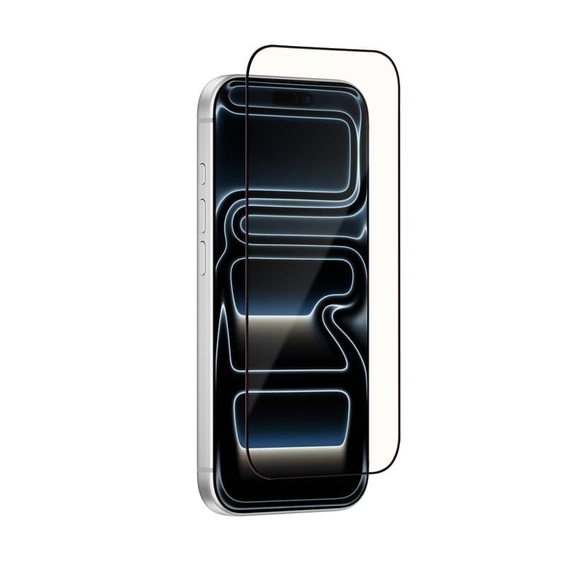 Crong OptiRed Glass - Vetro temperato con filtro luce blu per iPhone 17 Pro