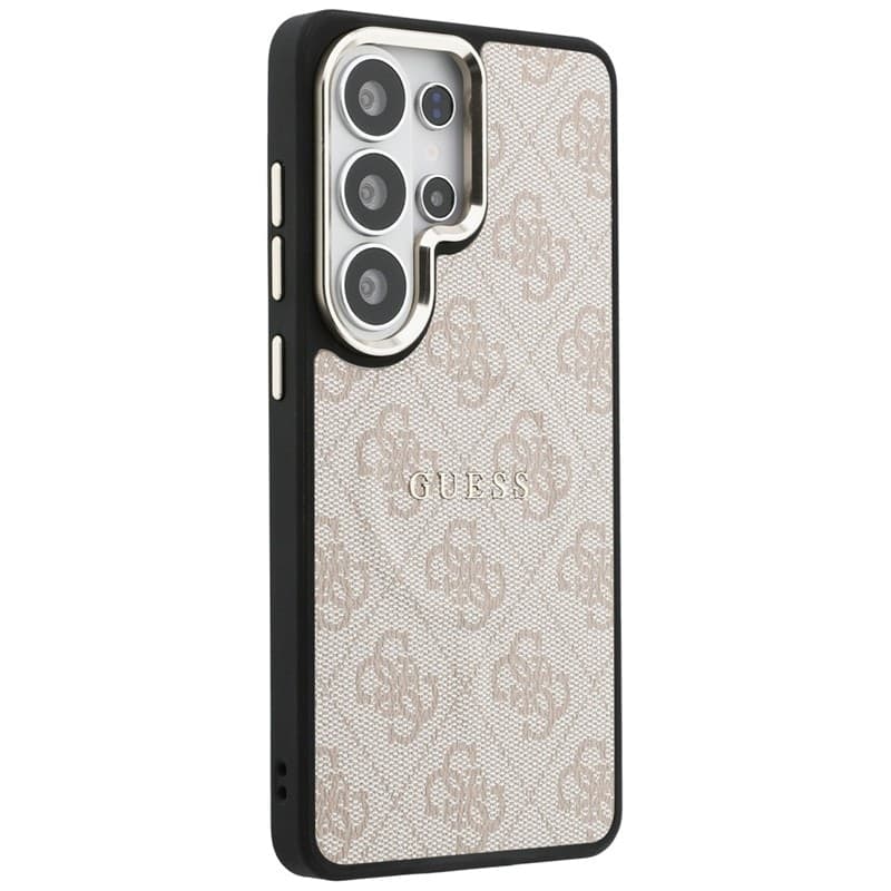 Custodia Guess 4G Embossed Ring MagSafe per Samsung Galaxy S26 Ultra (Rosa) - 4