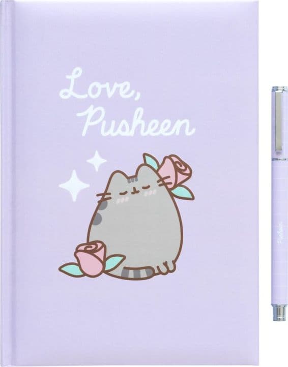Pusheen - Set quaderno A5 + penna della collezione Moments - 2