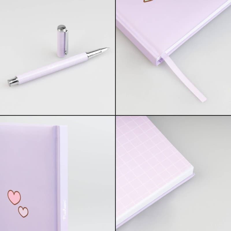 Pusheen - Set quaderno A5 + penna della collezione Moments - 4