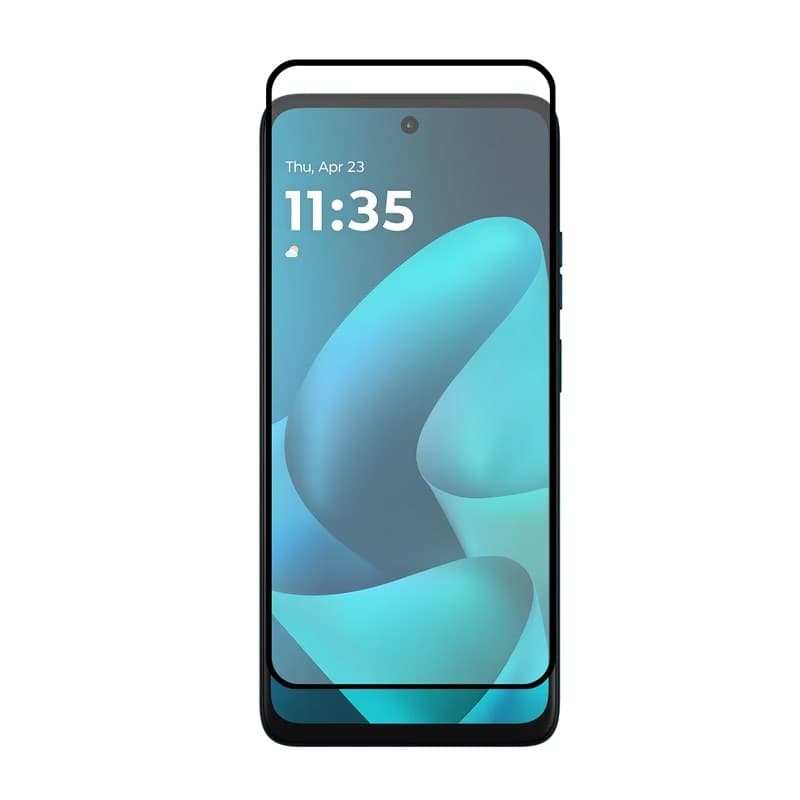 Crong 3D Armor Glass Lite - Pellicola protettiva in vetro temperato con colla completa per Motorola Moto G57 Power 5G - 2