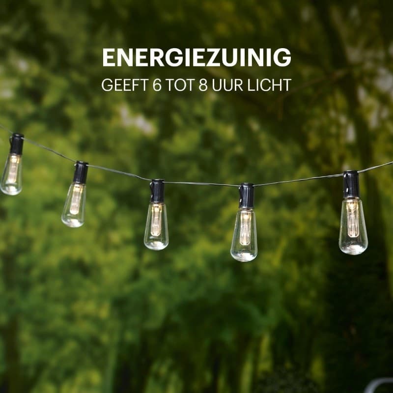Grundig - Solar Garden LED Lights 3.35 m - 5