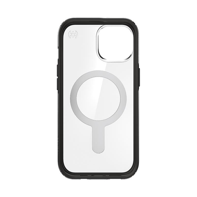 Speck Presidio Perfect-Clear ClickLock & MagSafe - Custodia per iPhone 16e / iPhone 15 / iPhone 14 / iPhone 13 (Trasparente / Ne - 9