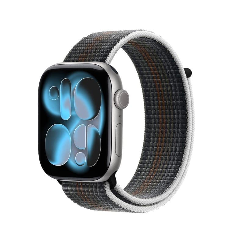 Cinturino sportivo Crong in nylon per Apple Watch 44/45/46/49 mm (Midnight Run) - 6
