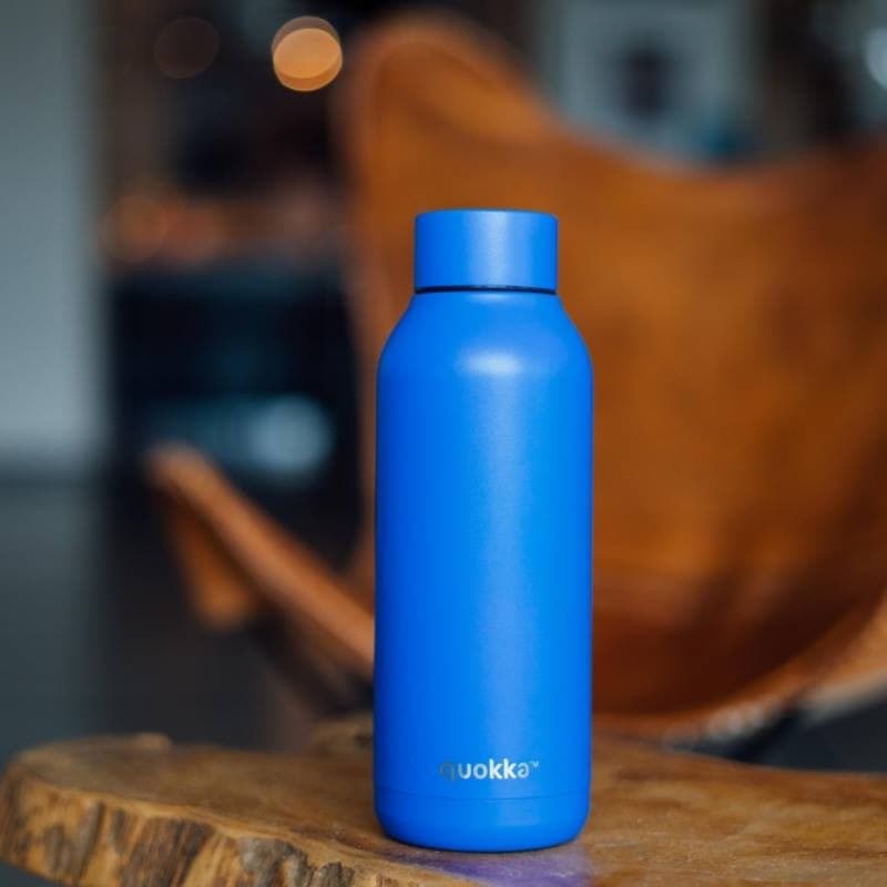 Quokka Solid - Bottiglia termica in acciaio inox 510 ml (blu oltremare) - 5