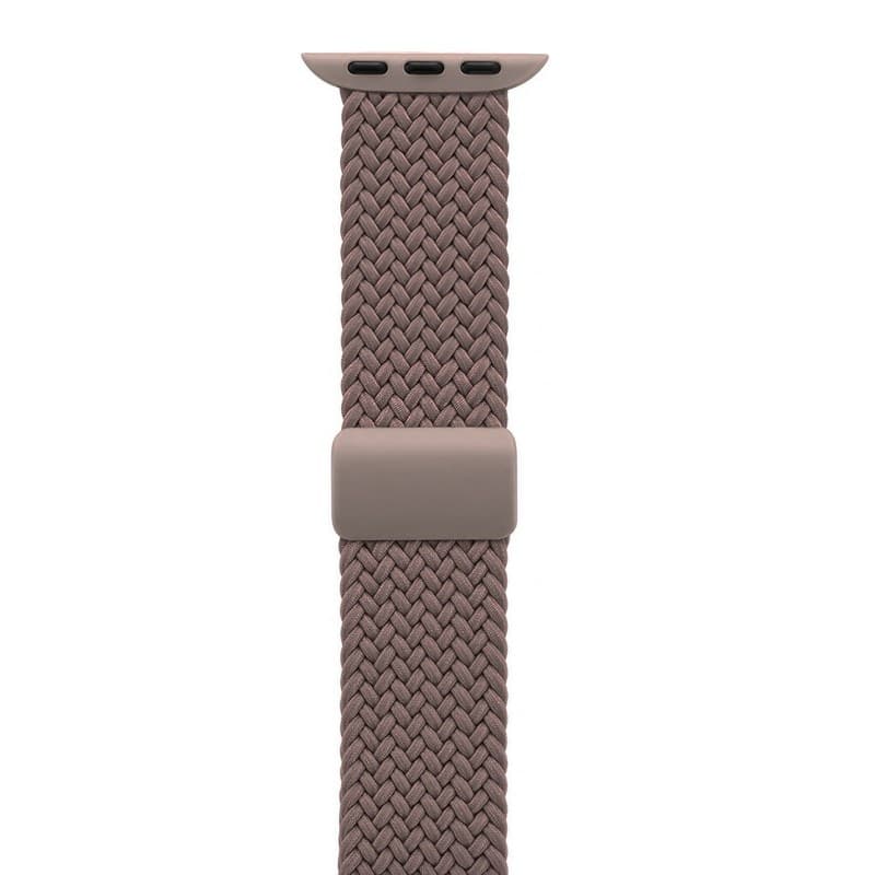 Cinturino intrecciato Crong Wave per Apple Watch 44/45/46/49 mm (marrone) - 4