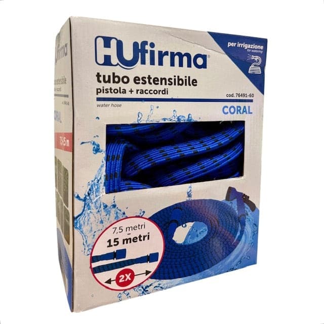 Tubo Estensibile Pistola + Raccordi 7,5-15 m CORAL HUfirma - 4
