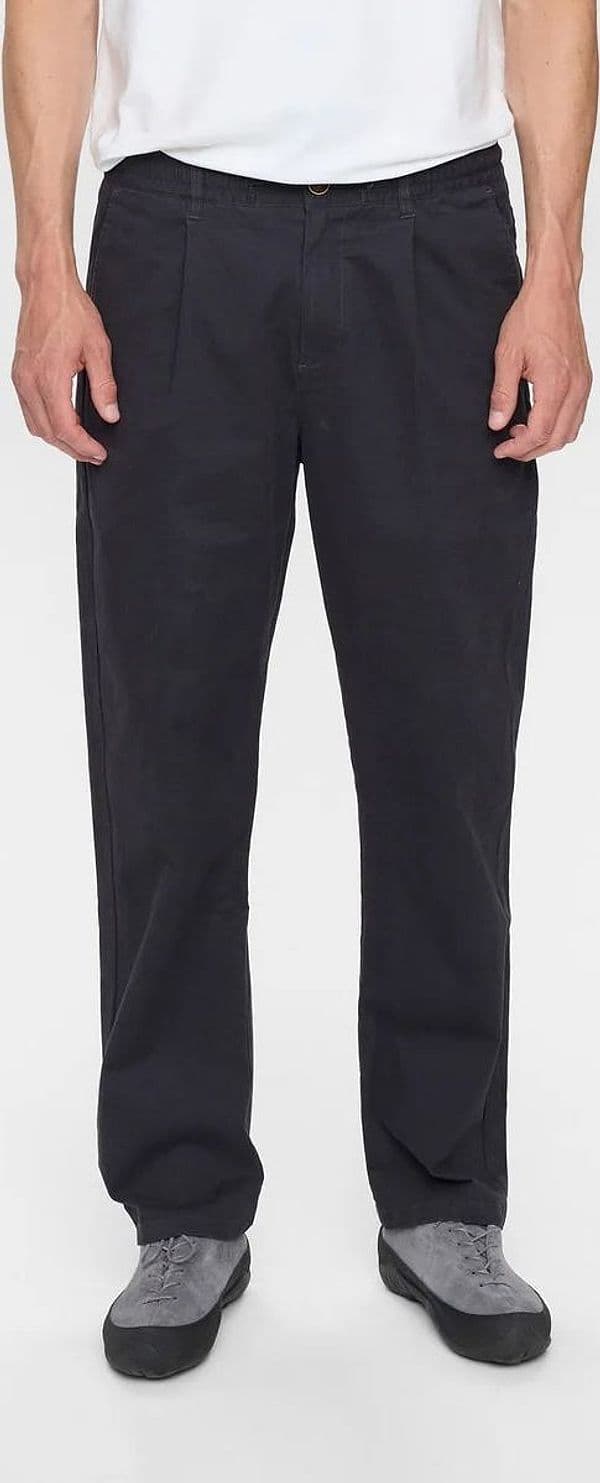 Pantaloni Anerkjendt Akjan Cotton Pleat Ela - 4
