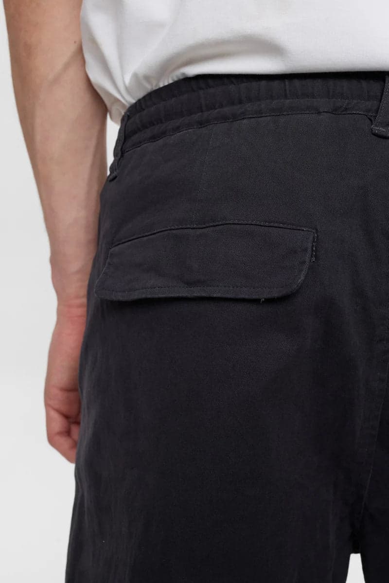 Pantaloni Anerkjendt Akjan Cotton Pleat Ela - 9
