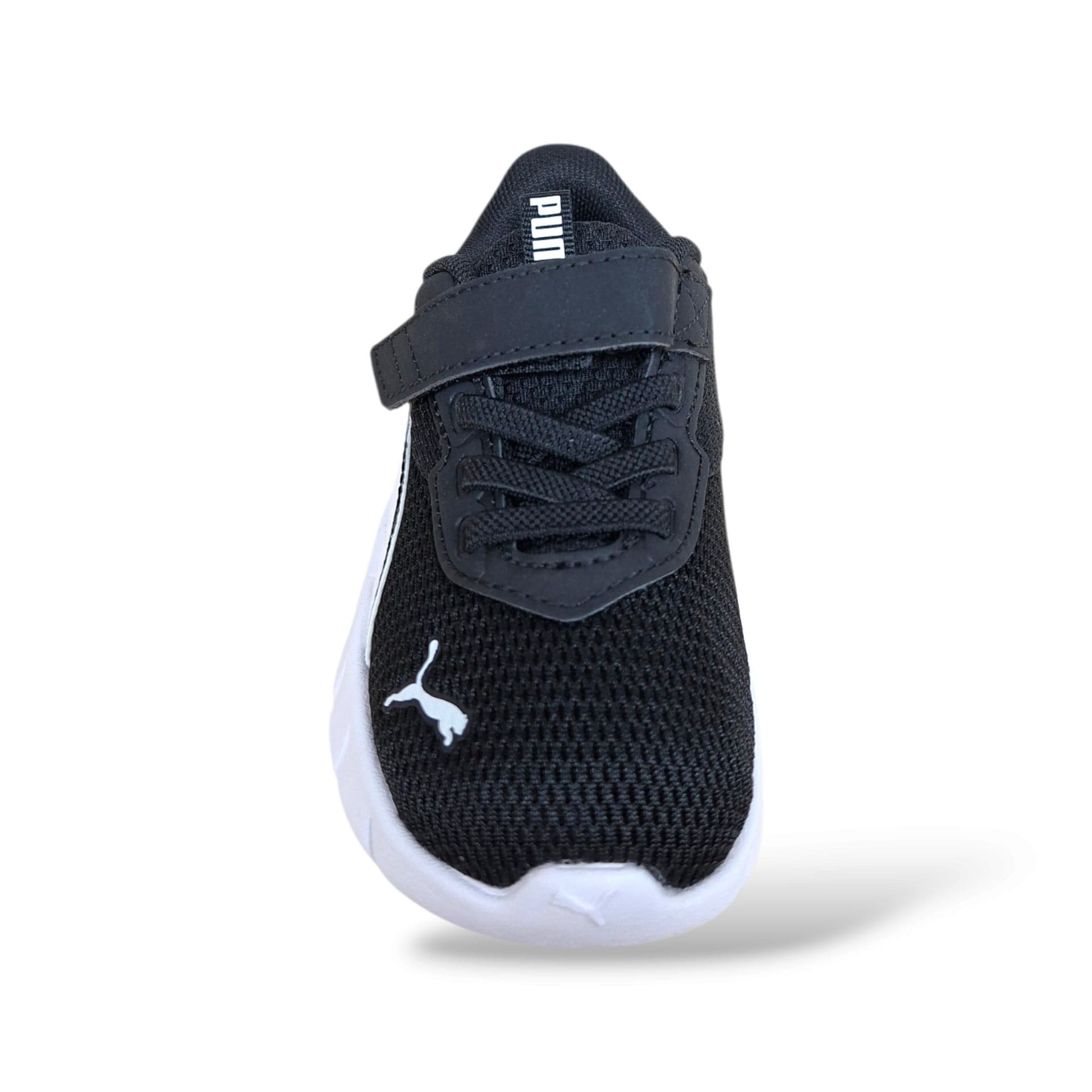 Puma Flex Focus 311523 Sneakers Bambini e Ragazzi Nero Bianco | Laccio Elastico Velcro Leggere Flessibili Scuola Sport | Taglie 24-35 | Scarpetteria Gica - 4