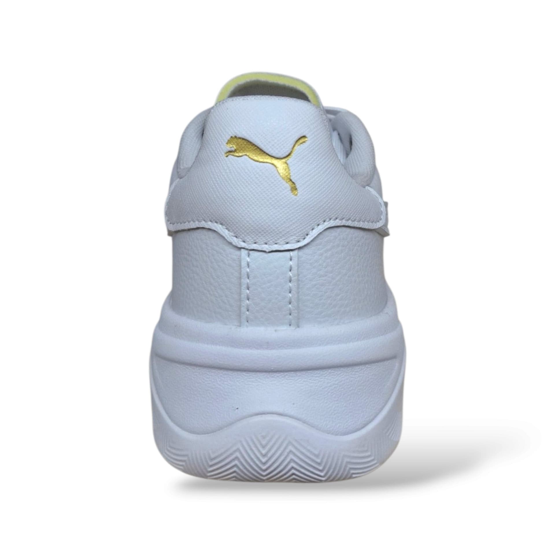 Puma Court Bae 408625 Sneakers Bambini e Ragazzi Bianco | Pelle Laccio Elastico Velcro Tennis Style Minimal Premium | Taglie 28-35 | Scarpetteria Gica - 13