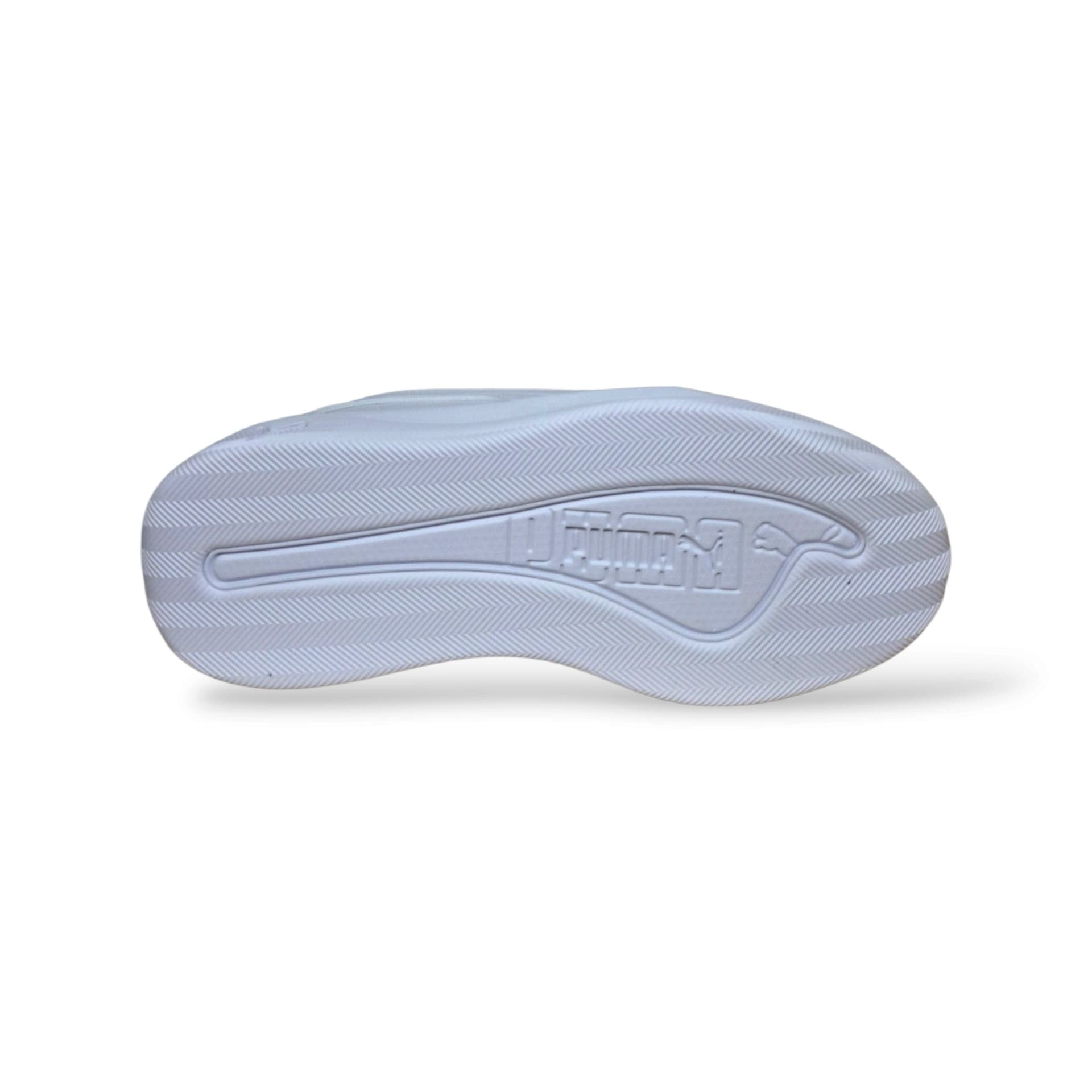Puma Court Bae 408625 Sneakers Bambini e Ragazzi Bianco | Pelle Laccio Elastico Velcro Tennis Style Minimal Premium | Taglie 28-35 | Scarpetteria Gica - 15