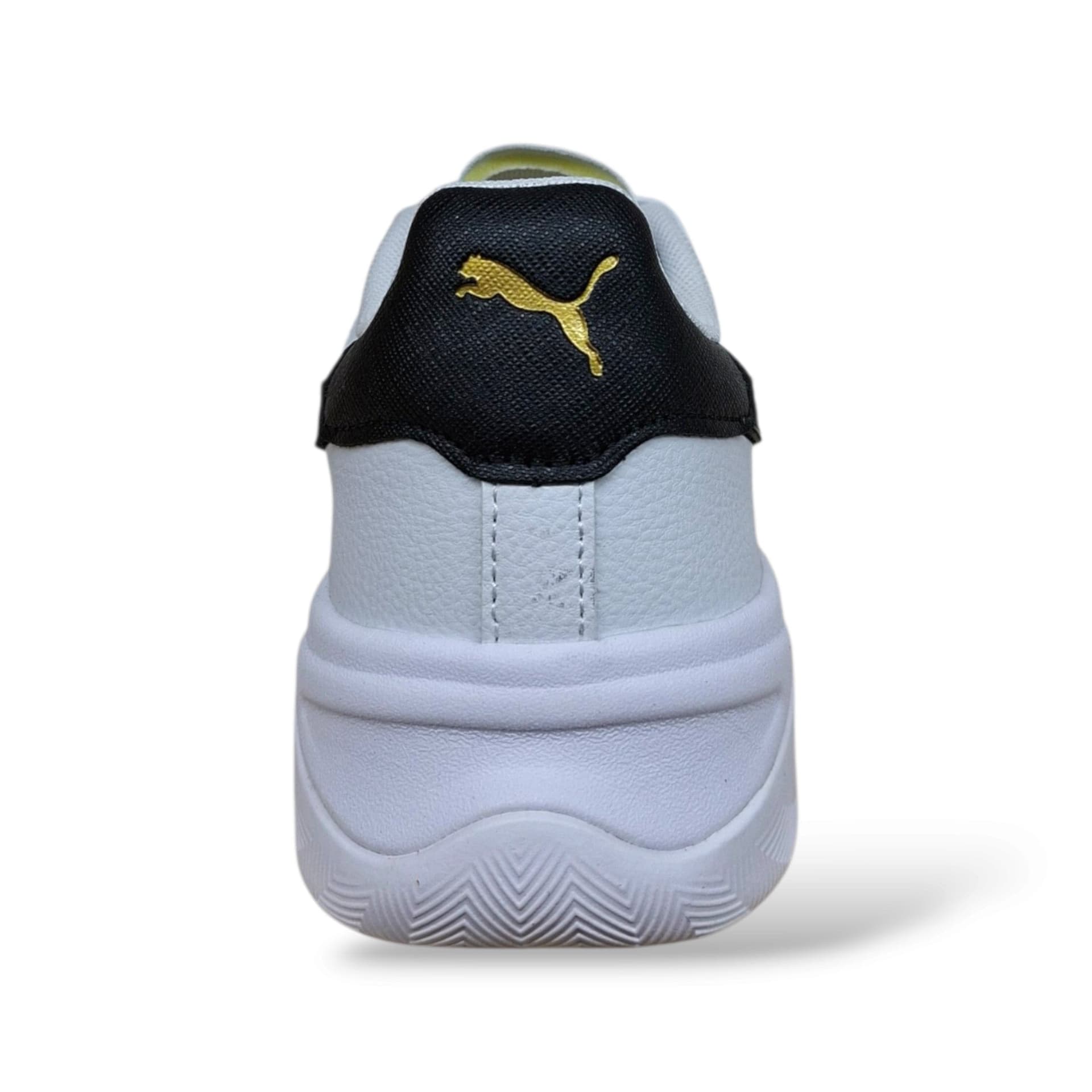 Puma Court Bae 408624 Sneakers Ragazzi e Donna Bianco Nero | Pelle Lacci Tennis Style Minimal Premium | Taglie 36-39 | Scarpetteria Gica - 3