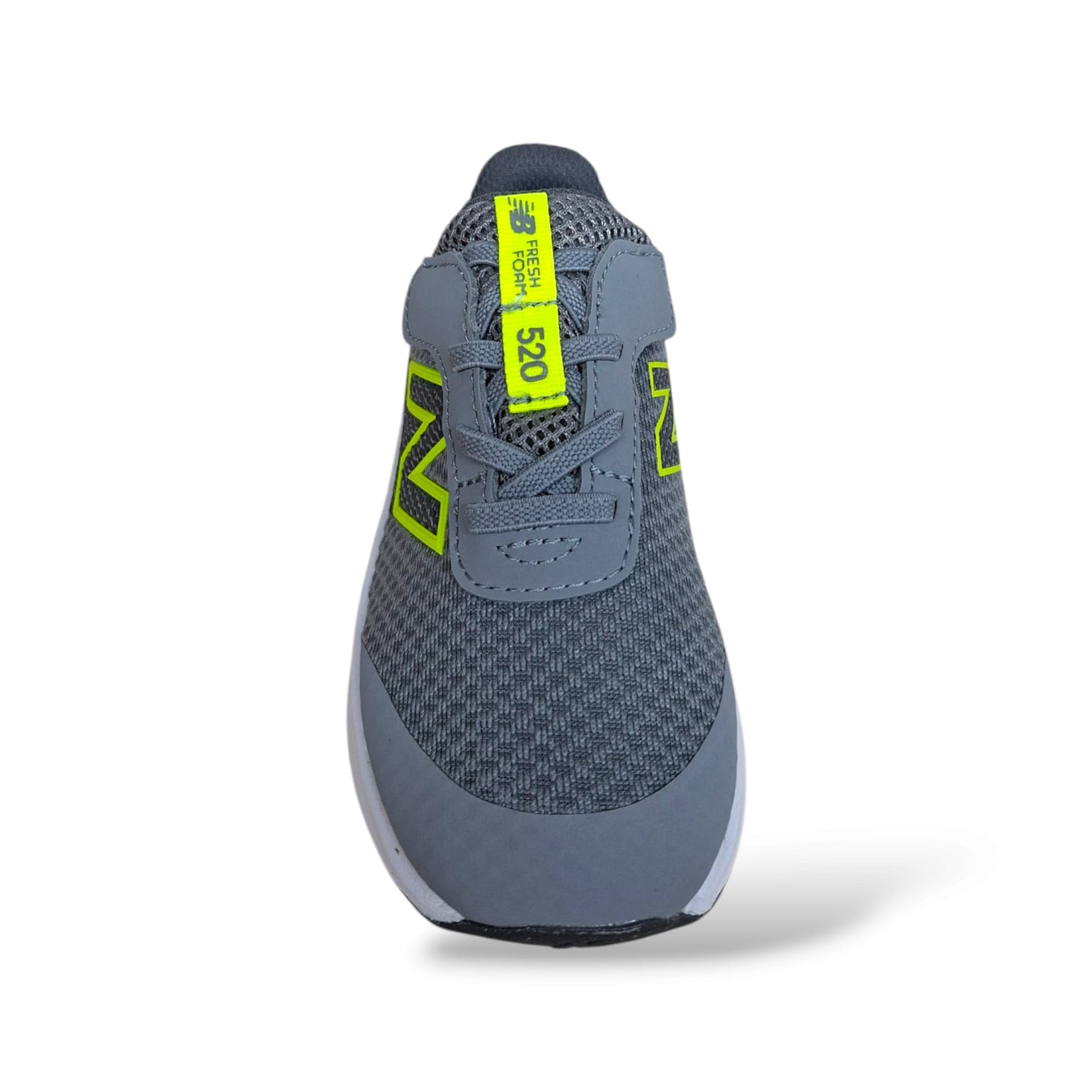 New Balance 520 I520885 Sneakers Bambini Grigio Giallo | Velcro Pratiche Leggere Comode Scuola Back to School | Taglie 20-27.5 | Scarpetteria Gica - 4