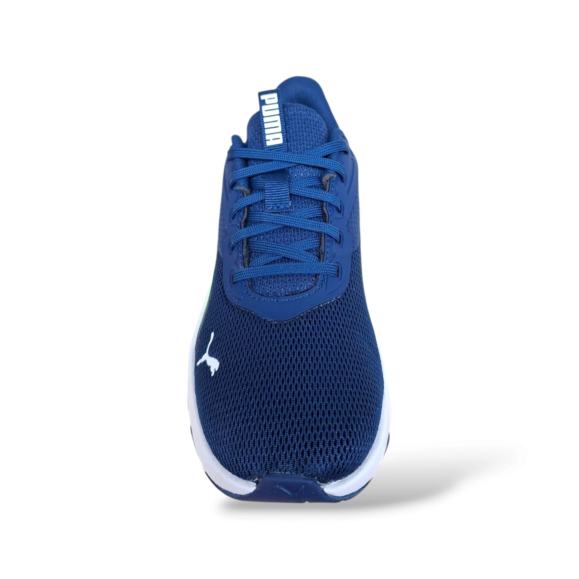 Puma Flex Focus 401517 Sneakers Ragazzi e Uomo Blu Giallo | Lacci Leggere Flessibili Training Sport Urban Energico | Taglie 36-39 | Scarpetteria Gica - 4
