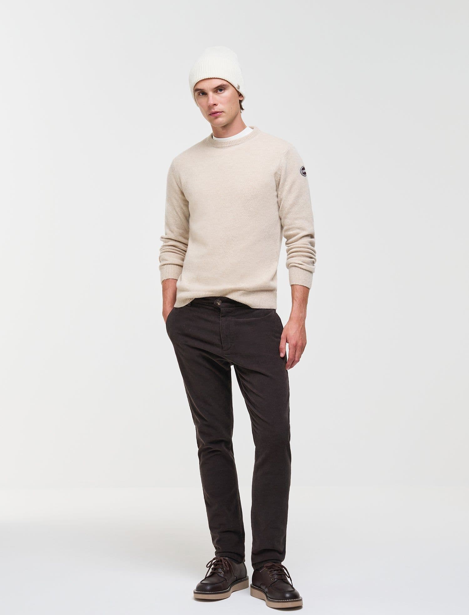 Colmar Maglia uomo Pullover logato in lana 44000053R 2IJ 56 - 2