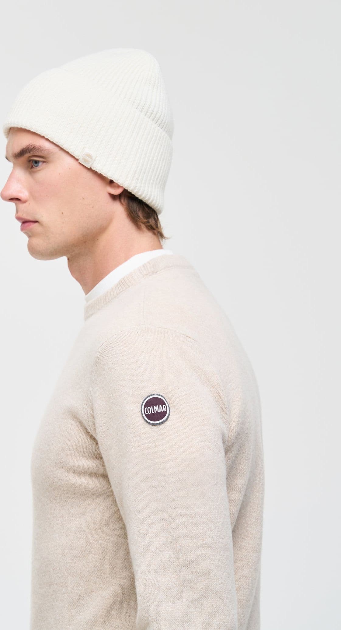 Colmar Maglia uomo Pullover logato in lana 44000053R 2IJ 56 - 3