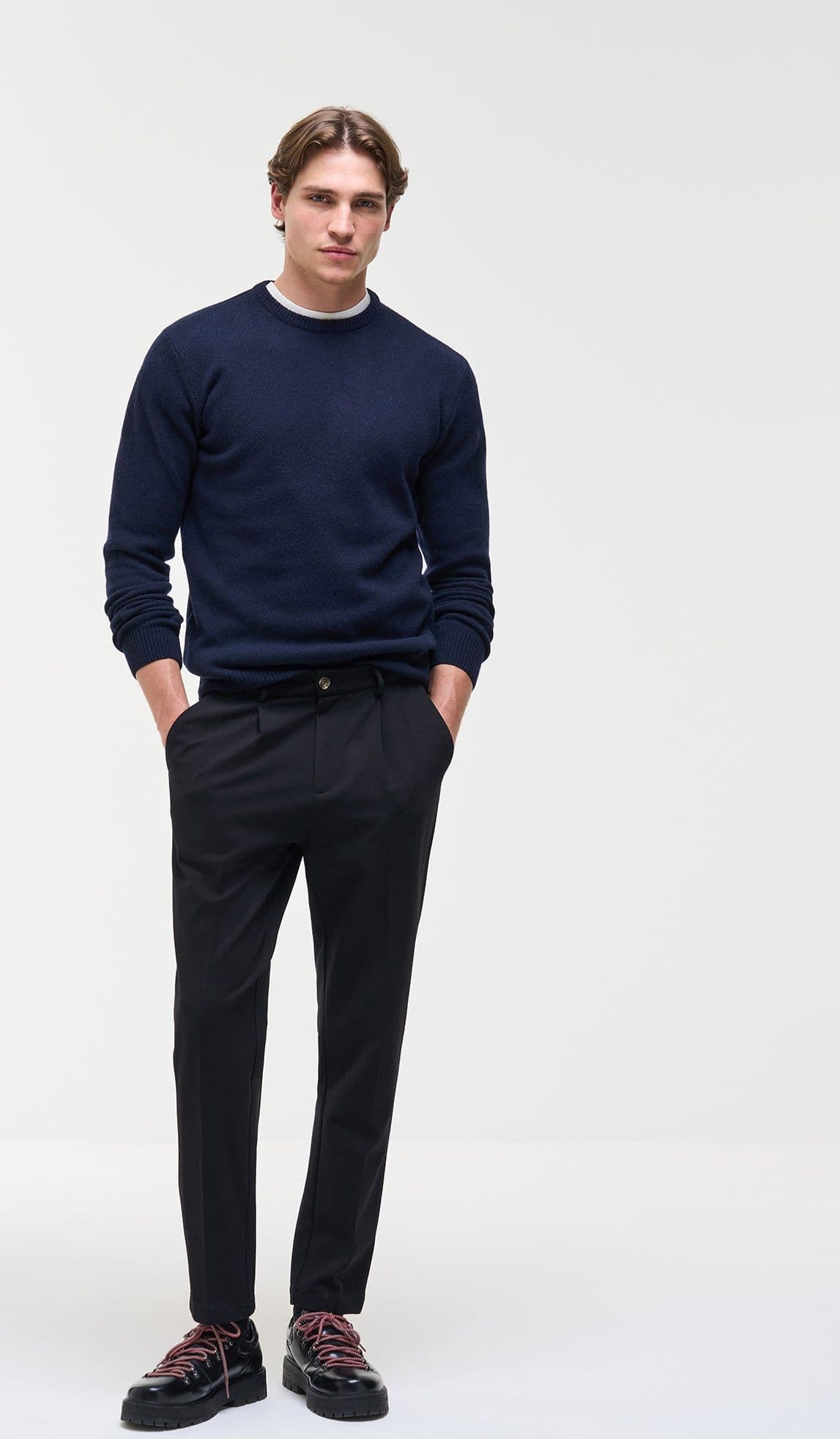 Colmar Maglia uomo Pullover logato in lana 44000053R 2IJ 68 - 2