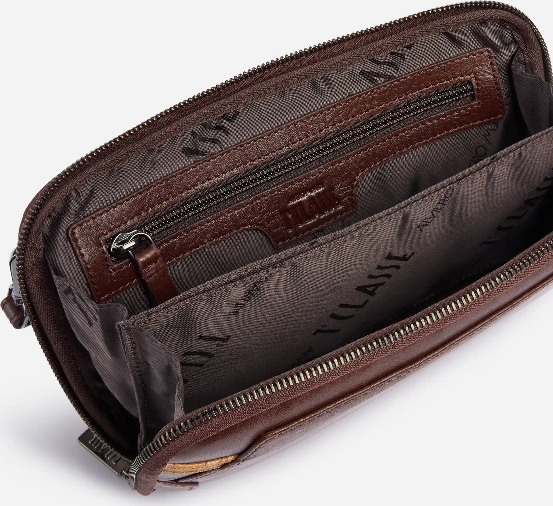 1^ Classe Pochette uomo dark Brown PQ98 8114 0500 - 3