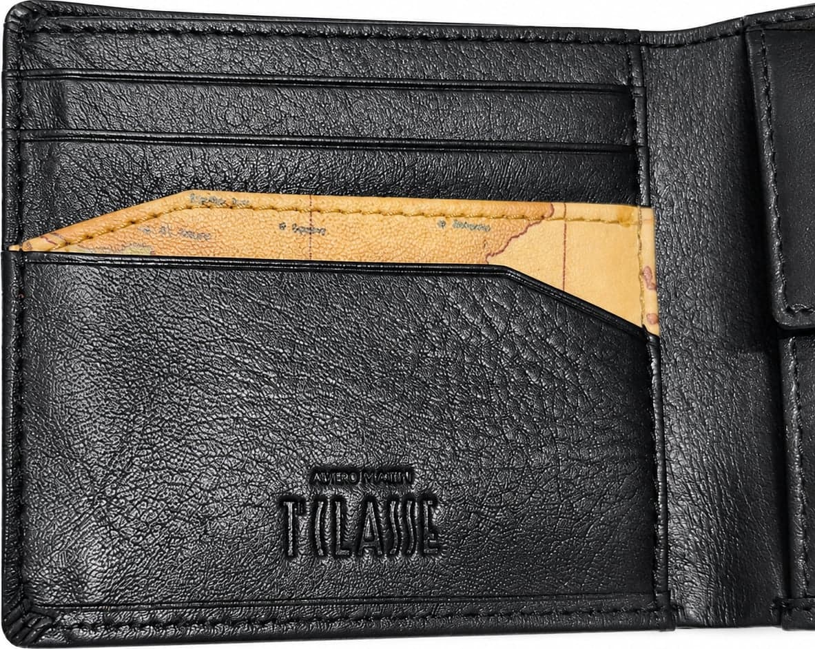 1^ Classe Portafoglio uomo piccolo nero PN80 8114 0001 - 4