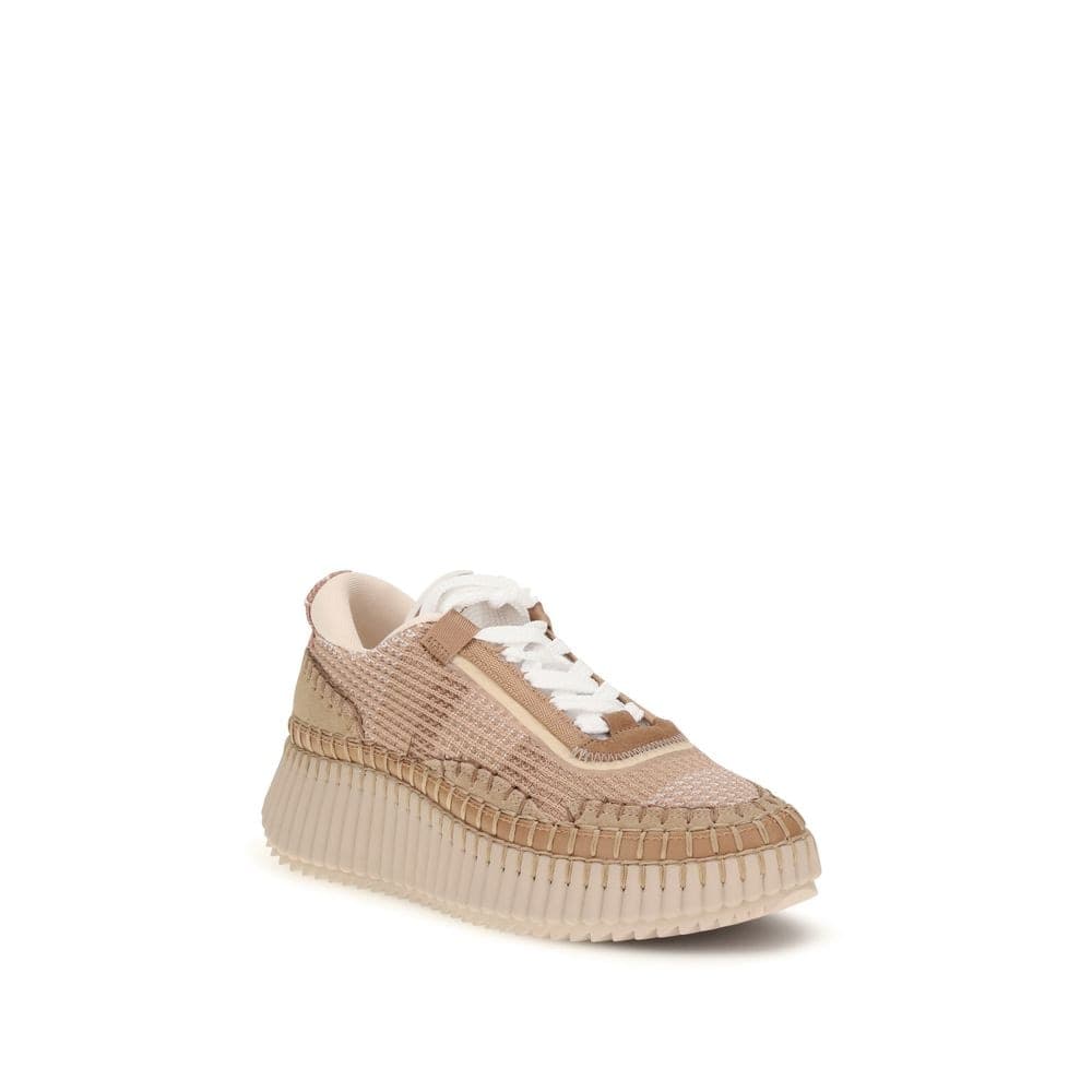 Chloé Beige Nylon Athletic Sneakers - 2