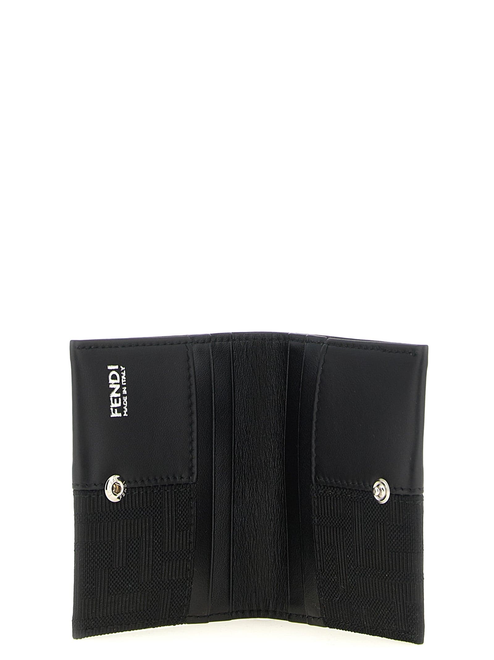 Fendi Black Polyester Cardholder - 3