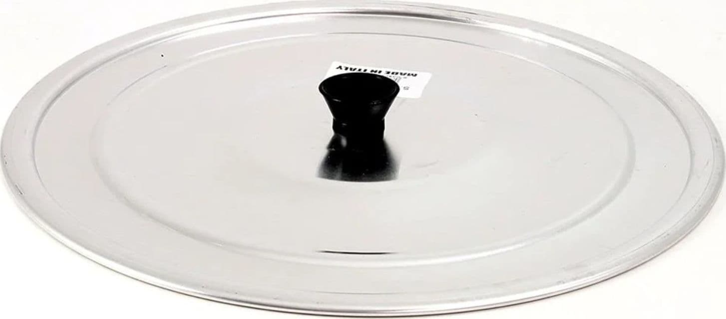 Coperchio in alluminio per  pentole caldaie  caldare - con pomolo  ø cm.20 - 3