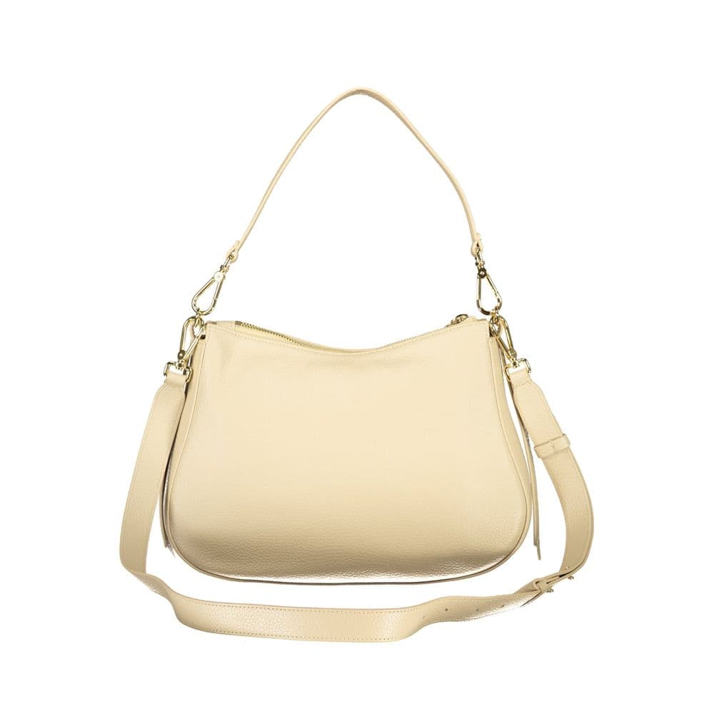 Coccinelle Beige Leather Women's Bag - 2