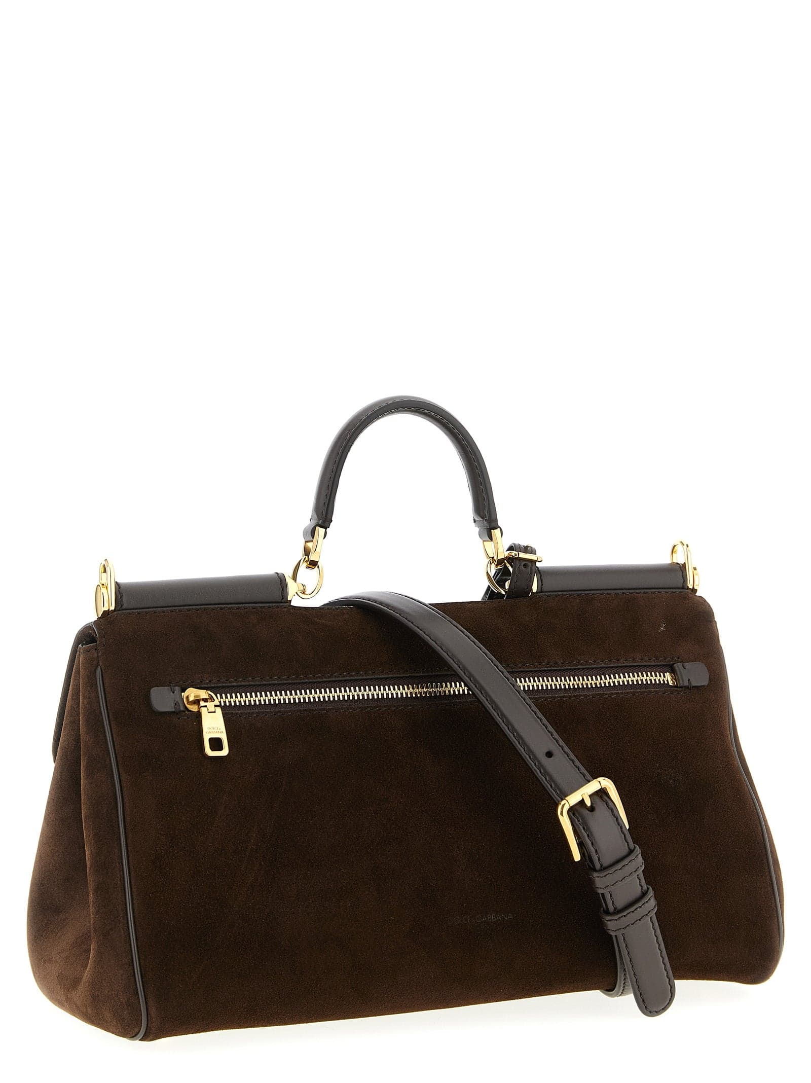 Dolce & Gabbana Brown Calfskin Handbag - 2