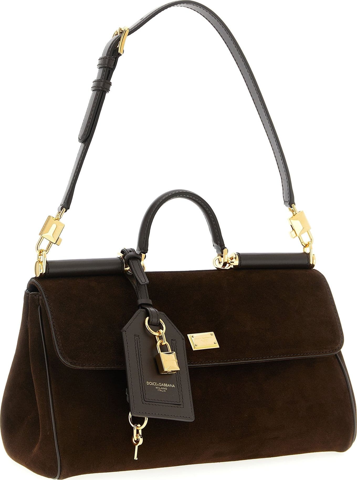 Dolce & Gabbana Brown Calfskin Handbag - 3