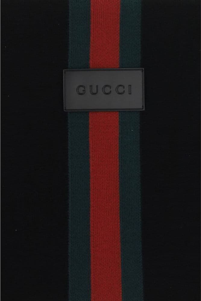 Gucci Black Wool Oves Aries Scarf - 3