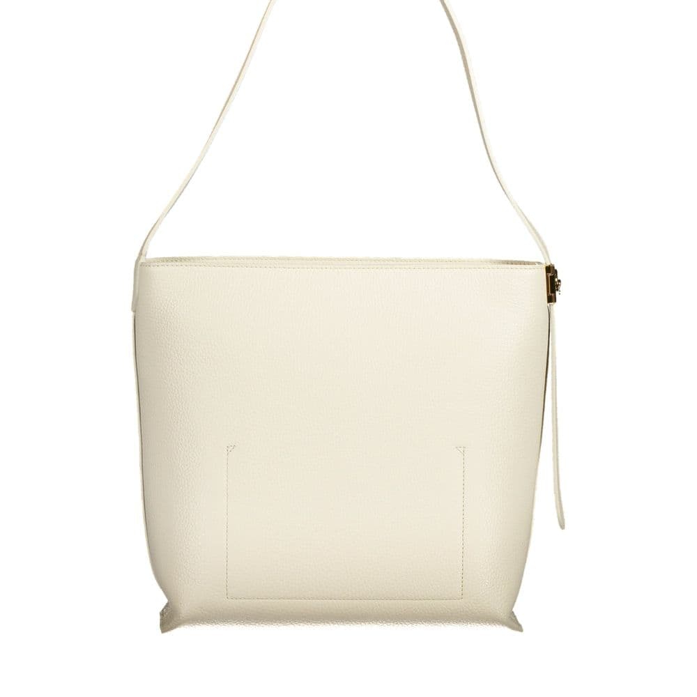 Coccinelle Bianco Leather Women's Bag - 2