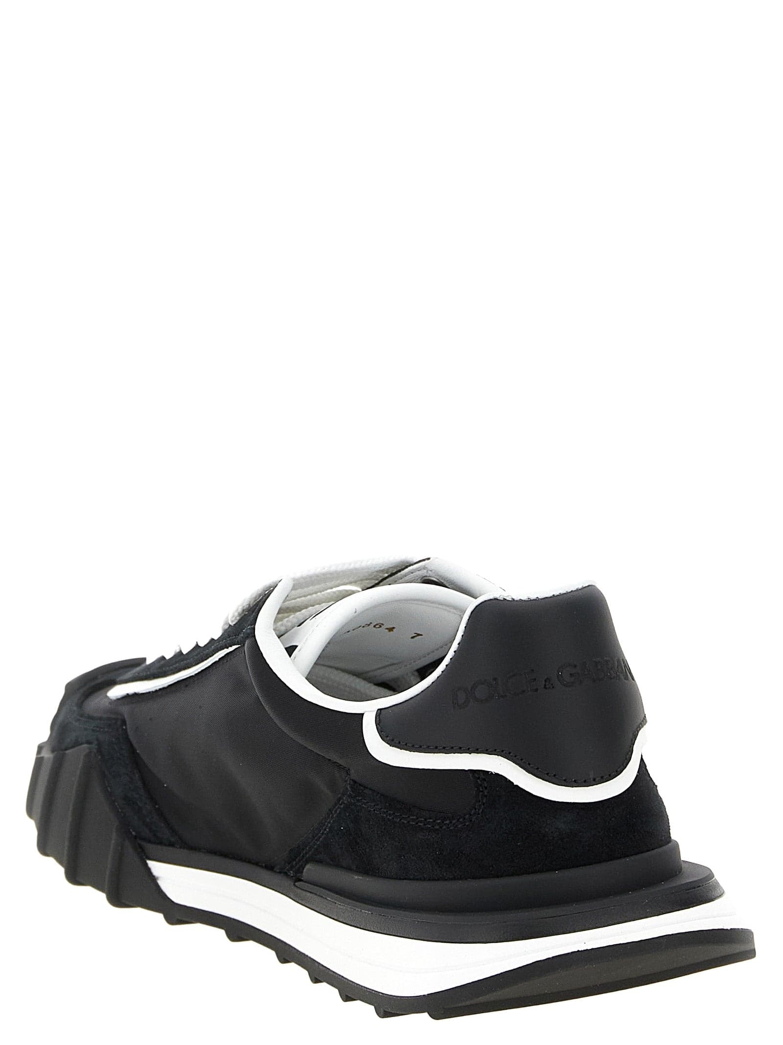 Dolce & Gabbana Black Polyamide Athletic Sneakers - 3