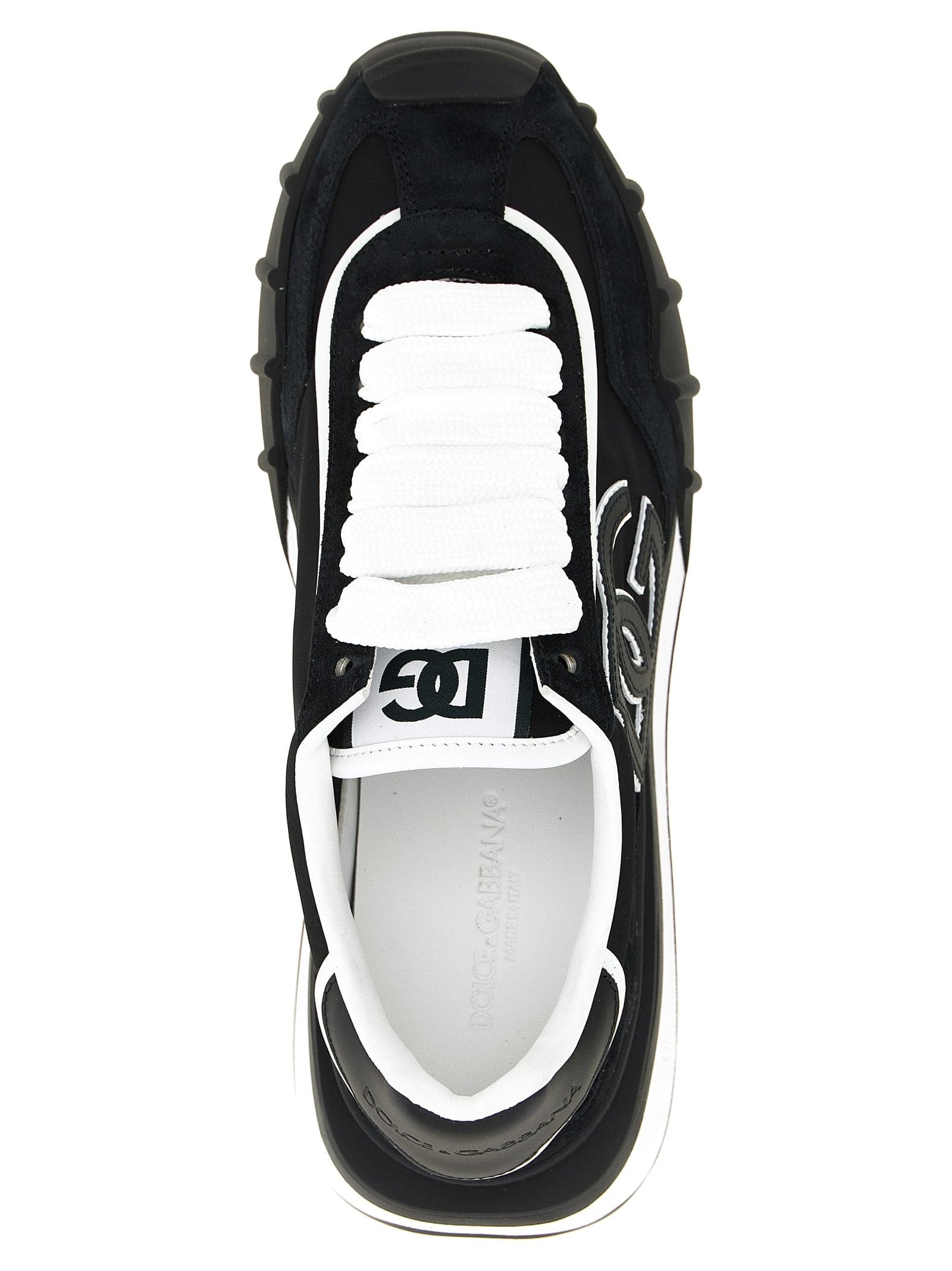 Dolce & Gabbana Black Polyamide Athletic Sneakers - 4